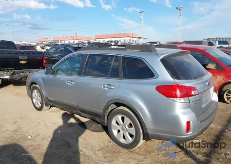 2012 Subaru Outback 2.5I Premium from USA, damaged, VIN 4S4BRBGC7C3238419